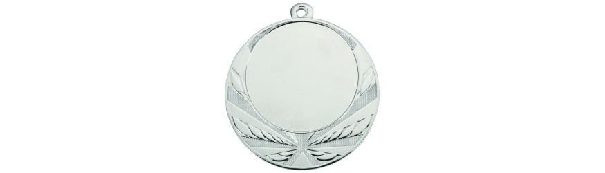 70MM WING CUSTOM CENTRE MEDAL - GOLD, SILVER OR BRONZE